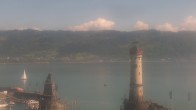 Archiv Foto Webcam Lindau am Bodensee: Seeufer und Hafen 13:00