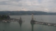 Archiv Foto Webcam Lindau am Bodensee: Seeufer und Hafen 17:00
