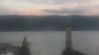Archiv Foto Webcam Lindau am Bodensee: Seeufer und Hafen 19:00