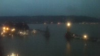 Archiv Foto Webcam Lindau am Bodensee: Seeufer und Hafen 03:00