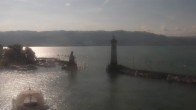 Archiv Foto Webcam Lindau am Bodensee: Seeufer und Hafen 07:00