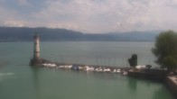Archived image Webcam Lindau on Lake Constance: Railway station square 13:00