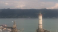 Archiv Foto Webcam Lindau am Bodensee: Seeufer und Hafen 15:00