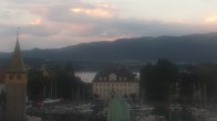 Archiv Foto Webcam Lindau am Bodensee: Seeufer und Hafen 19:00