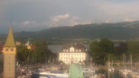Archiv Foto Webcam Lindau am Bodensee: Seeufer und Hafen 17:00