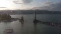Archiv Foto Webcam Lindau am Bodensee: Seeufer und Hafen 05:00