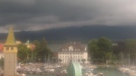 Archiv Foto Webcam Lindau am Bodensee: Seeufer und Hafen 13:00