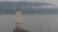 Archiv Foto Webcam Lindau am Bodensee: Seeufer und Hafen 08:00