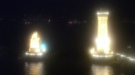 Archiv Foto Webcam Lindau am Bodensee: Seeufer und Hafen 21:00