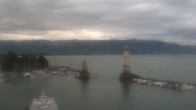 Archiv Foto Webcam Lindau am Bodensee: Seeufer und Hafen 06:00