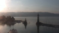 Archiv Foto Webcam Lindau am Bodensee: Seeufer und Hafen 06:00