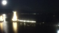 Archiv Foto Webcam Lindau am Bodensee: Seeufer und Hafen 21:00