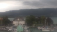 Archived image Webcam Lindau on Lake Constance: Railway station square 08:00