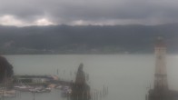 Archived image Webcam Lindau on Lake Constance: Railway station square 09:00