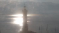 Archiv Foto Webcam Lindau am Bodensee: Seeufer und Hafen 08:00