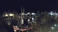 Archiv Foto Webcam Neuharlingersiel am Kutterhafens 01:00