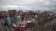 Archiv Foto Webcam Neuharlingersiel am Kutterhafens 13:00