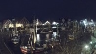 Archived image Webcam Neuharlingersiel at the cutter harbour 06:00