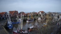 Archived image Webcam Neuharlingersiel at the cutter harbour 11:00