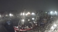 Archiv Foto Webcam Neuharlingersiel am Kutterhafens 01:00