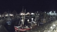 Archiv Foto Webcam Neuharlingersiel am Kutterhafens 23:00