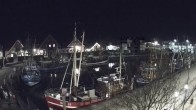 Archiv Foto Webcam Neuharlingersiel am Kutterhafens 01:00