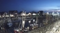 Archiv Foto Webcam Neuharlingersiel am Kutterhafens 03:00