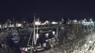 Archiv Foto Webcam Neuharlingersiel am Kutterhafens 23:00