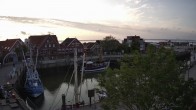 Archiv Foto Webcam Neuharlingersiel am Kutterhafens 19:00