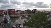 Archiv Foto Webcam Neuharlingersiel am Kutterhafens 04:00