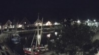Archiv Foto Webcam Neuharlingersiel am Kutterhafens 23:00