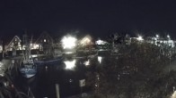 Archiv Foto Webcam Neuharlingersiel am Kutterhafens 23:00