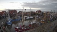Archiv Foto Webcam Neuharlingersiel am Kutterhafens 15:00