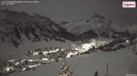 Archived image Webcam Lech am Arlberg - Guesthouse Bergland 18:00