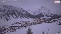 Archived image Webcam Lech am Arlberg - Guesthouse Bergland 19:00