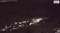 Archived image Webcam Lech am Arlberg - Guesthouse Bergland 03:00