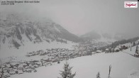 Archived image Webcam Lech am Arlberg - Guesthouse Bergland 09:00