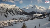 Archived image Webcam Lech am Arlberg - Guesthouse Bergland 17:00