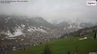 Archived image Webcam Lech am Arlberg - Guesthouse Bergland 11:00
