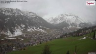 Archived image Webcam Lech am Arlberg - Guesthouse Bergland 15:00
