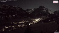 Archived image Webcam Lech am Arlberg - Guesthouse Bergland 03:00