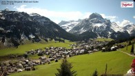 Archiv Foto Webcam Oberlech: Ausblick Pension Bergland 11:00