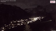 Archiv Foto Webcam Oberlech: Ausblick Pension Bergland 21:00