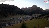 Archived image Webcam Lech am Arlberg - Guesthouse Bergland 06:00