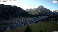 Archived image Webcam Lech am Arlberg - Guesthouse Bergland 07:00