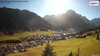 Archiv Foto Webcam Oberlech: Ausblick Pension Bergland 11:00