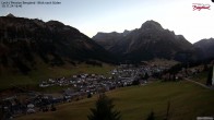 Archiv Foto Webcam Oberlech: Ausblick Pension Bergland 15:00