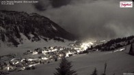 Archived image Webcam Lech am Arlberg - Guesthouse Bergland 23:00