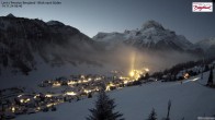 Archived image Webcam Lech am Arlberg - Guesthouse Bergland 05:00