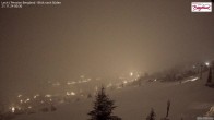 Archiv Foto Webcam Oberlech: Ausblick Pension Bergland 23:00